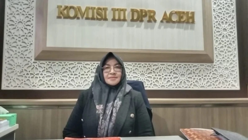 Ketua Komisi III DPRA, H. Aisyah Ismail.