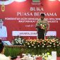 Wakil Gubernur Aceh  Fadhlullah buka Puasa bersama Pemerintah Aceh dengan Forbes DPR RI/DPD RI asal Aceh serta Masyarakat Aceh, di Lantai 2, Mess Aceh, Badan Penghubung Pemerintah Aceh, Jakarta Pusat, Sabtu,15 Maret 2025.