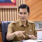 Plt Sekda Aceh, M. Nasir S.IP, MPA, didampingi Inspektur Aceh, Jamaluddin, SE, M.Si,Ak, menerima Exit Permit Badan Pemeriksa Keuangan (BPK), di Ruang Rapat Sekda Aceh, Selasa, (18/03/2025).